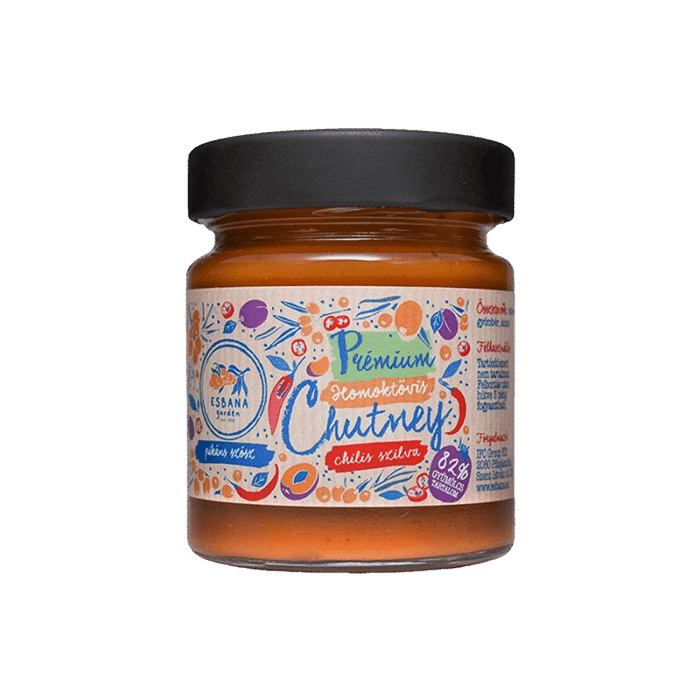 Esbana - Homoktövis chutney chillis szilva - 190 g