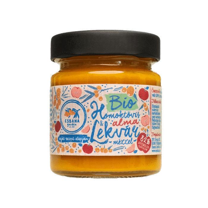 Esbana prémium lekvárok - Homoktövis alma lekvár mézzel - 190 g