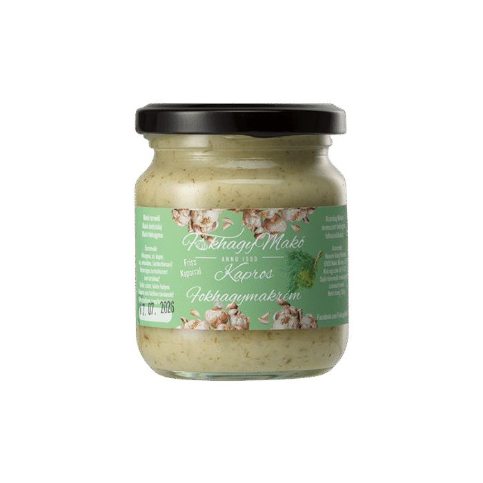 FokhagyMakó - Kapros fokhagymakrém - 200 g