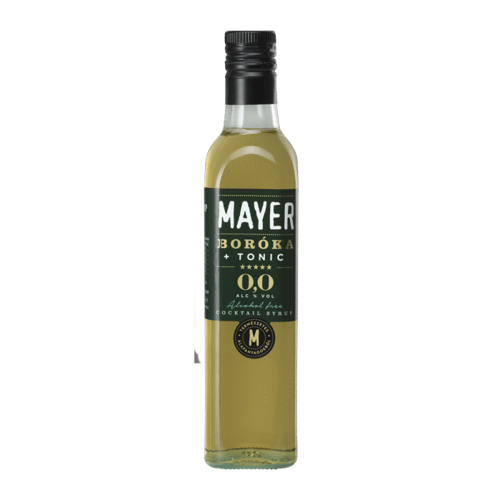 Prémium Mayer szörp - Borókás tonic szörp - 500 ml