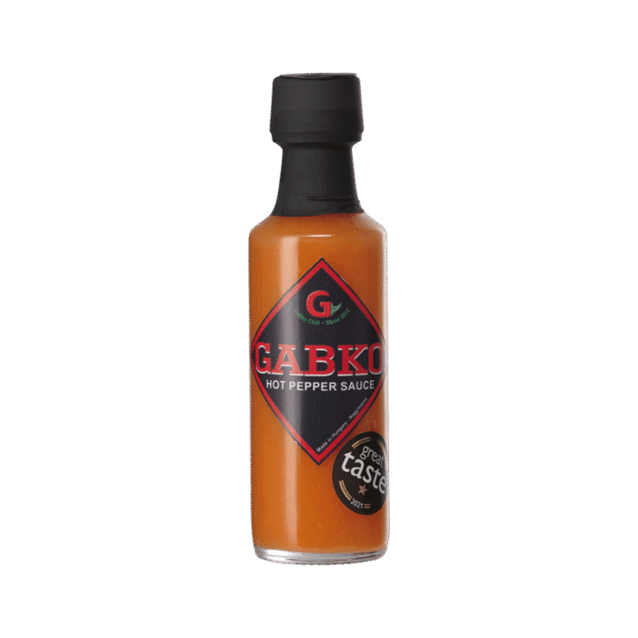 Gabko kézműves Chili - Hot pepper szósz orange 100 ml