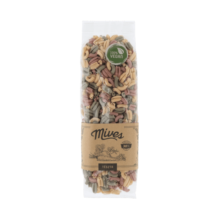 Míves - Zöldséges csavart csíkos tészta - 400 g